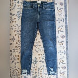 FRAME Le Skinny de Jeanne, In "Van Ness Chew" , Size 29, Stretchy, Runs Big